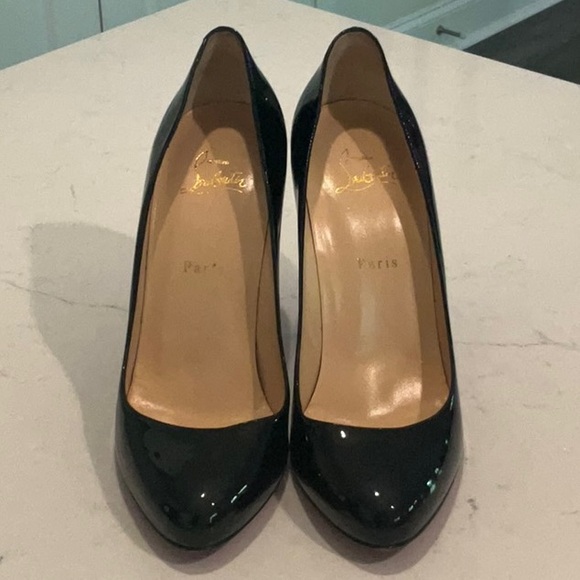 Christian Louboutin Dorissima 100 Patent Leather Pumps - Picture 4 of 10